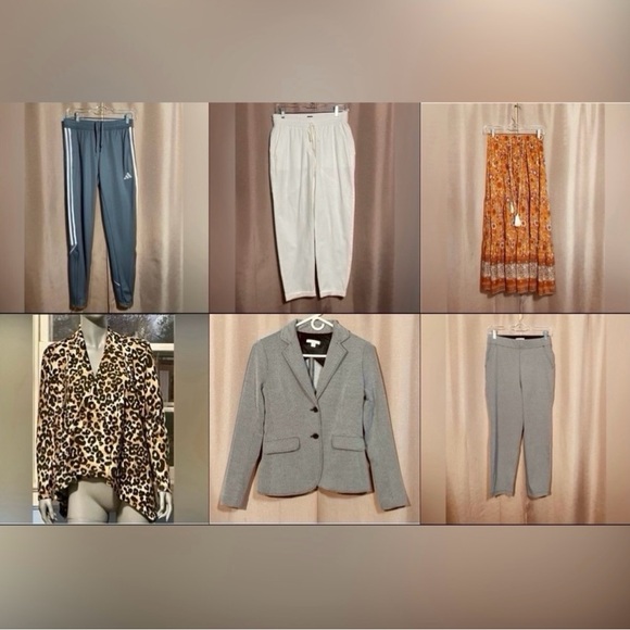 adidas Other - XS Women's Bundle NWT & GUC 3 Pants, Skirt, Cardigan, Jacket